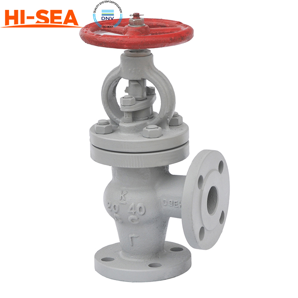 JIS F7314 Marine Cast Steel Angle Globe Valve